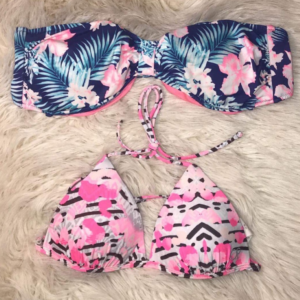 PINK VS and OP bikini top bundle
